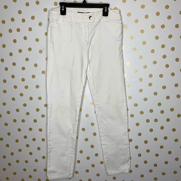 BALENCIAGA Pants White Skinny Jeans 42 - Picture 1 of 5